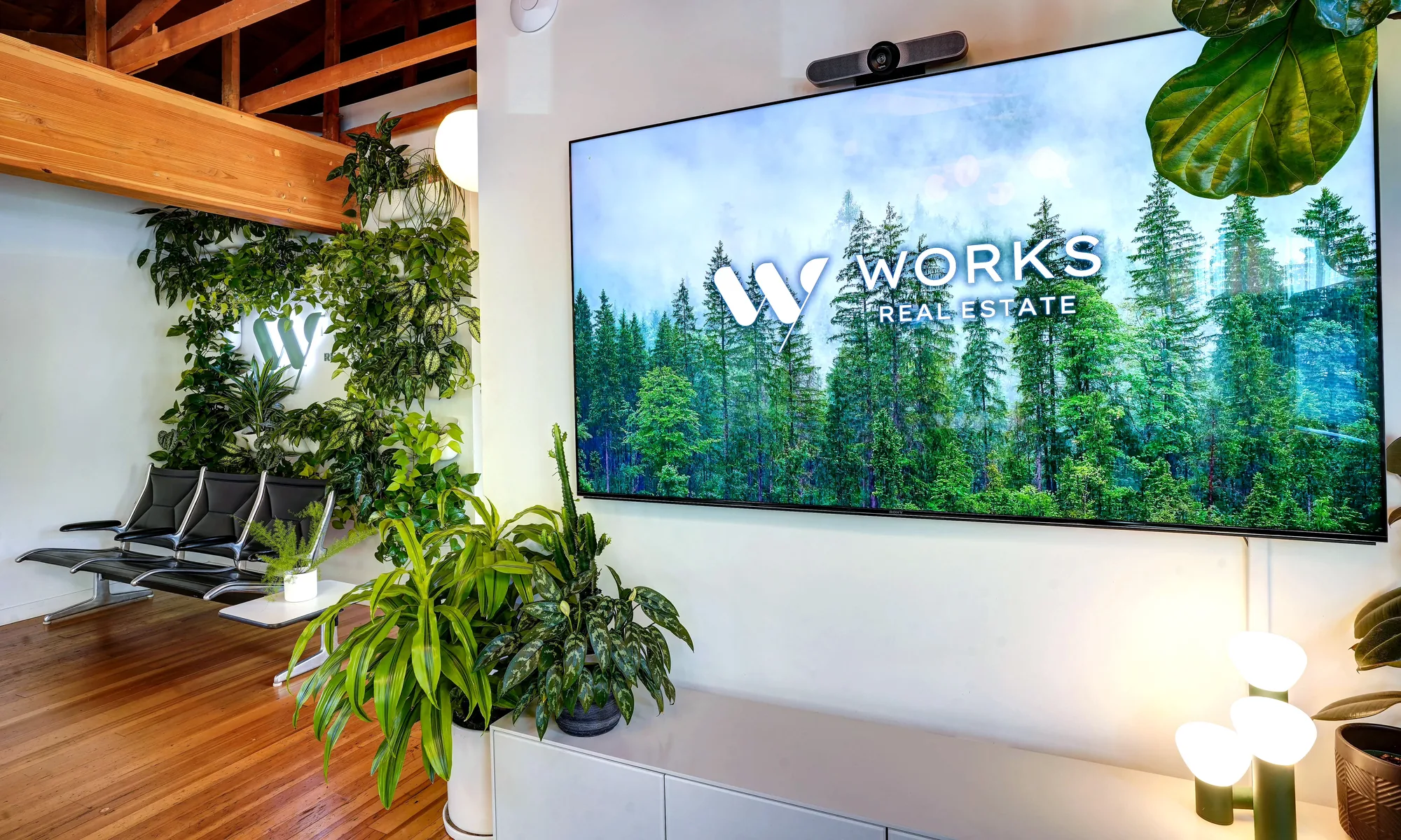 The Works Real Estate office — waiting area